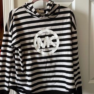 Michael Kors smile hem hoodie